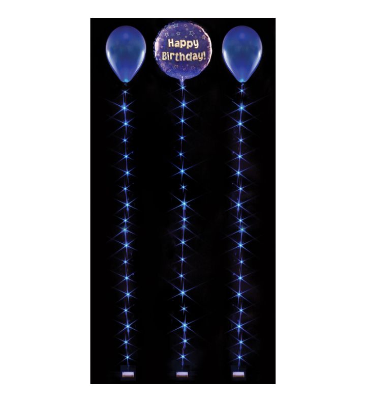 Décor Lites BalloonLite 1.8m x 18 Light Blue