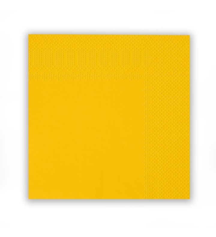 Napkins Yellow Oaktree 13" 16ct 
