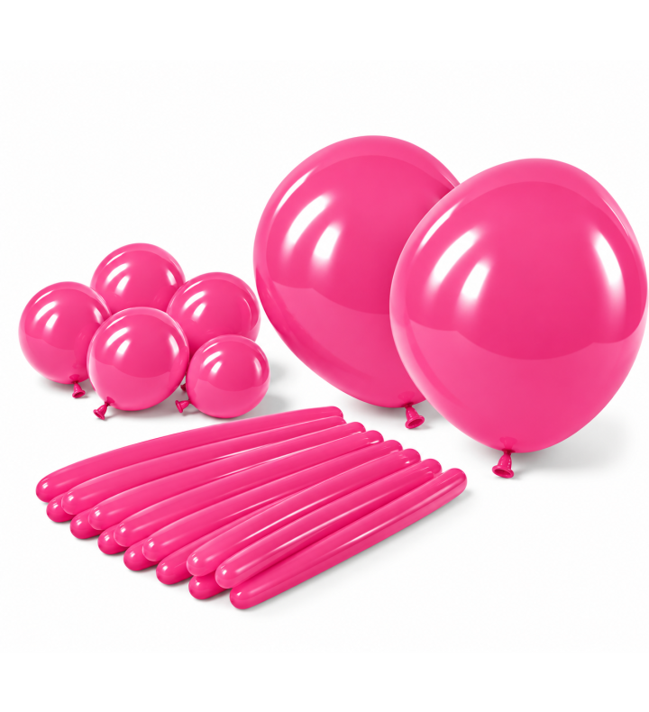 Sempertex Neon Fuchsia 212 All Sizes Latex Balloons
