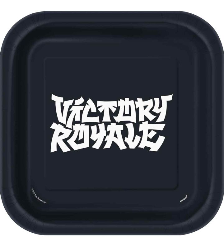 8 Fortnite 9" Square Plate