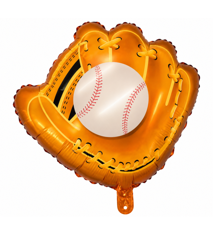 Baseball Glove & Ball Foil Balloon