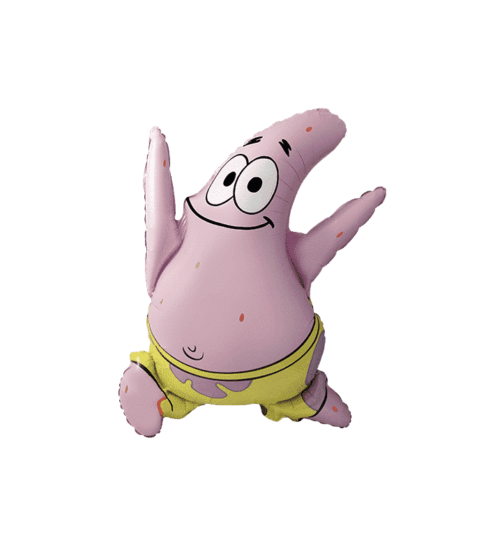 35" Patrick SpongeBob Flexmetal Foil Balloon