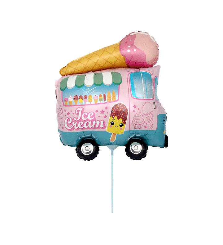 Mini Flexmetal Ice Cream Van Foil Balloon