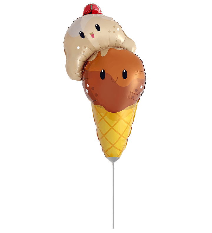 Mini Flexmetal Gelatto Ice Cream Foil Balloon