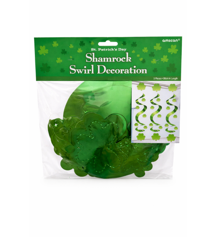 Shamrock Swirl Decorations