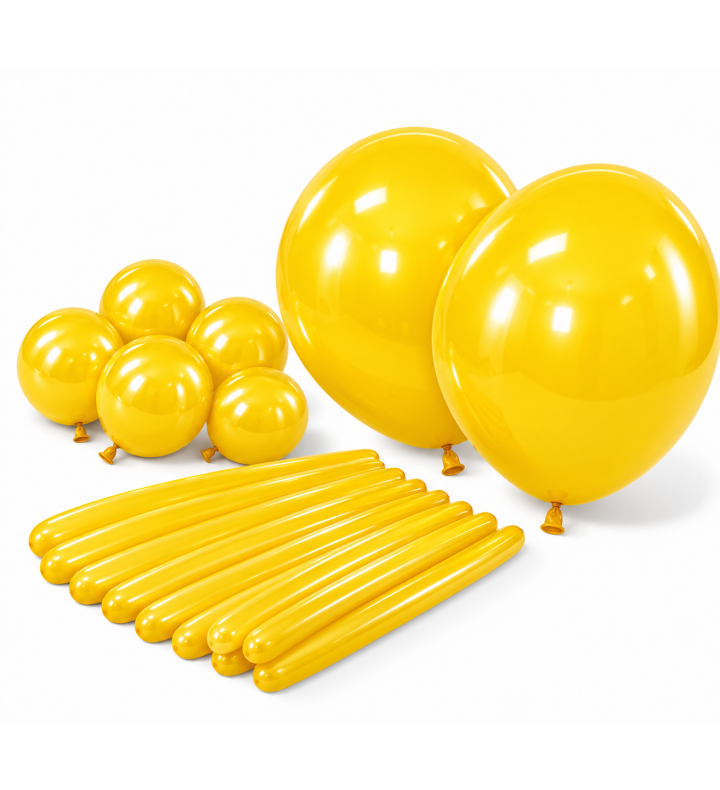 Sempertex Honey Yellow 022 All Sizes Latex Balloons