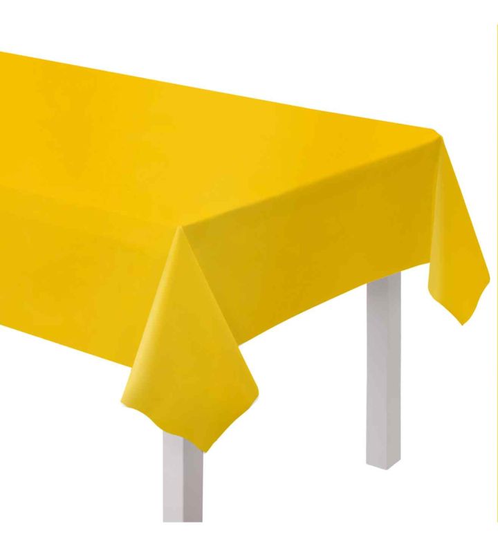 Buttercup Plastic Tablecover 1.37m x 2.74m