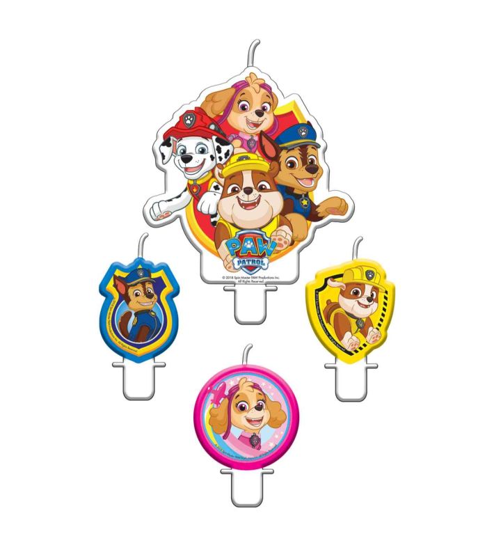Paw Patrol Candles