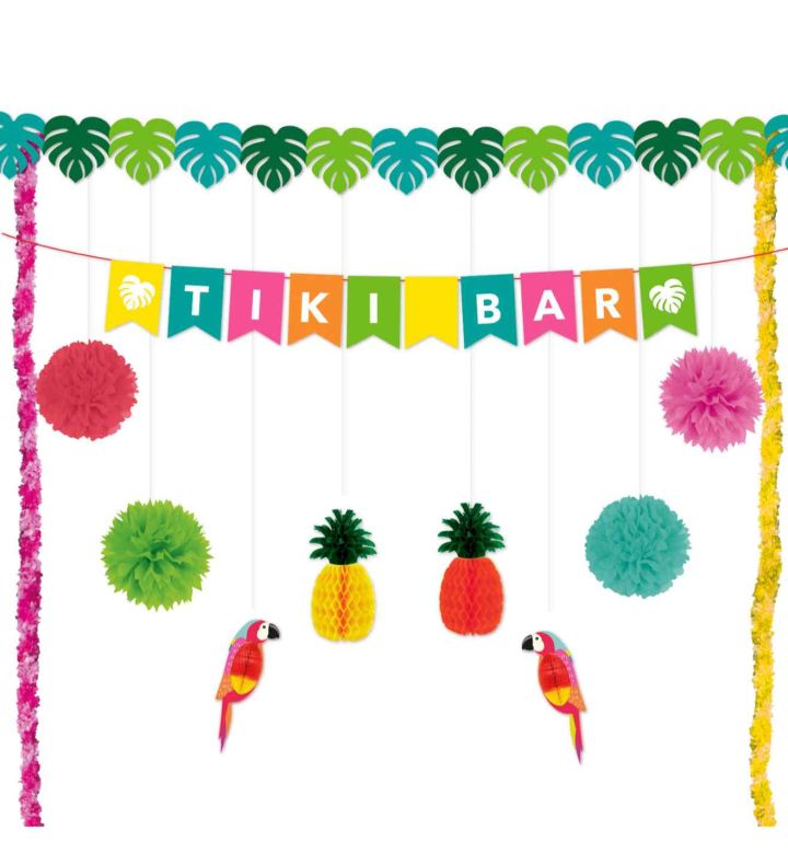 Tiki Bar Decoration Kits