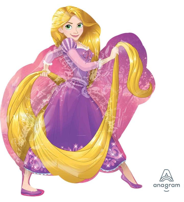 Anagram Rapunzel SuperShape Foil Balloon