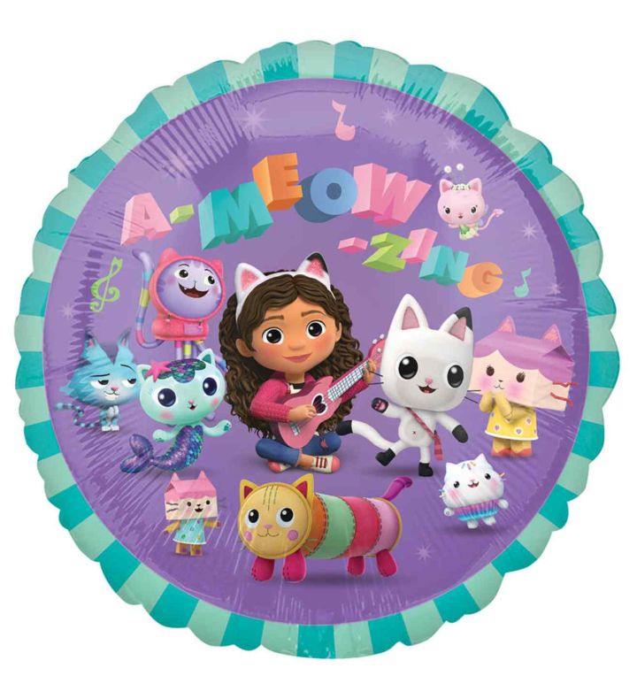 17" Anagram Gabby's Dollhouse Foil Balloon