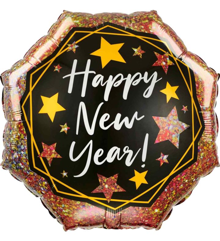 Gold Sparkle SuperShape Foil Balloon
