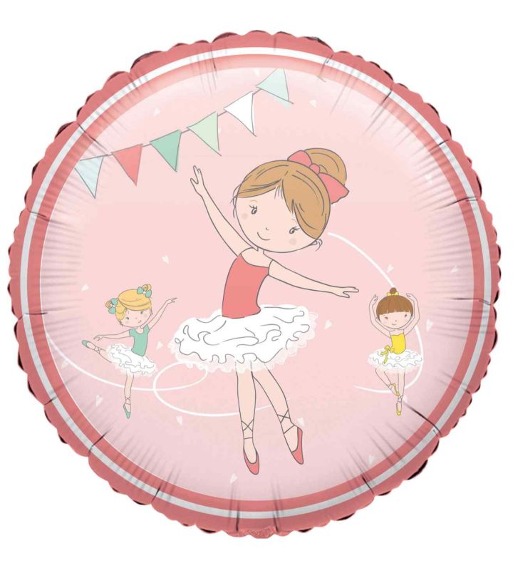 17" Anagram Little Dancer Foil Balloon