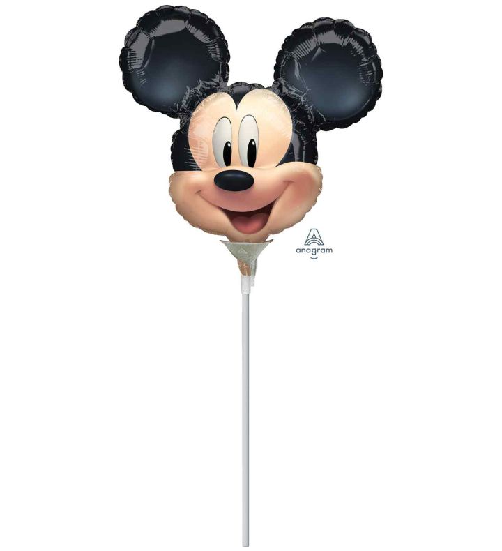 Mini Mickey Mouse Head Anagram Foil Balloon