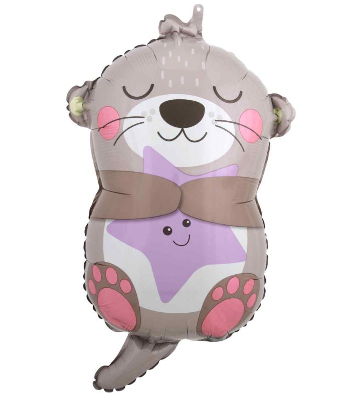 23" Anagram  Otterly Adorable Shape Foil Balloon