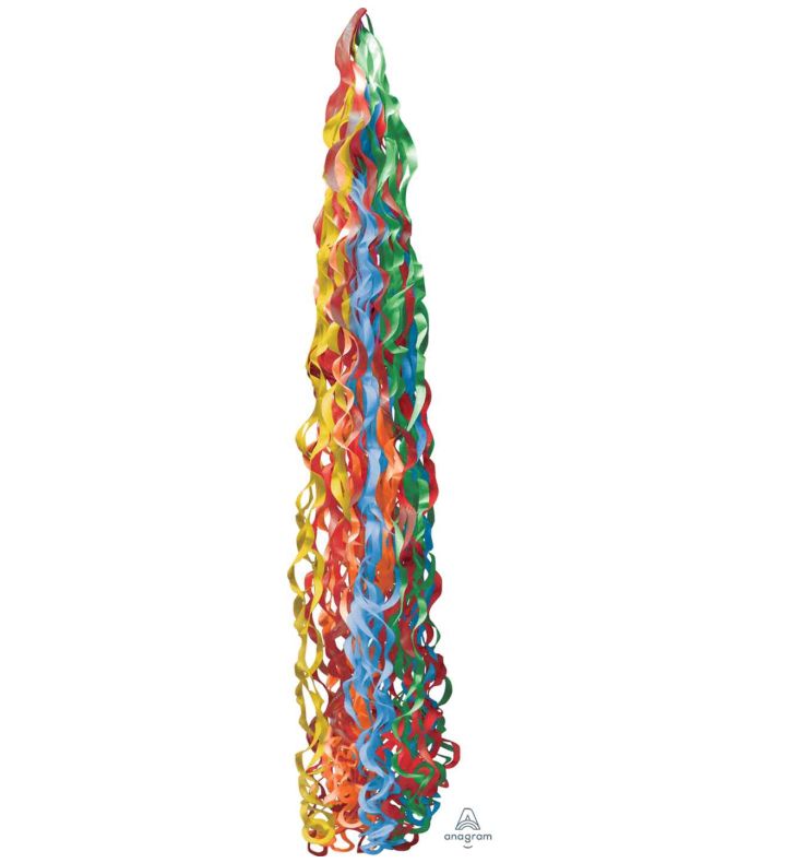 Twirlz Primary Tassel - Yellow/Green/Red/Blue 34"