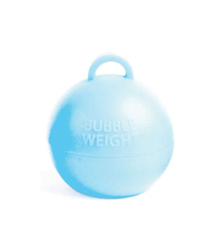 Baby Blue Bubble Weights 25ct