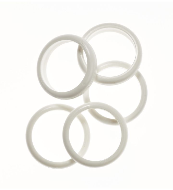Bangle Weights - White 7.5 cm diameter 100ct