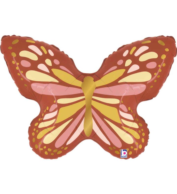 36" Betallic Boho Butterfly Shape