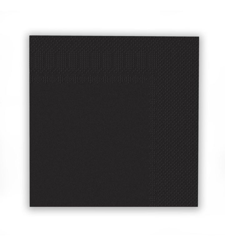 Napkins Black Oaktree 13" 16ct 