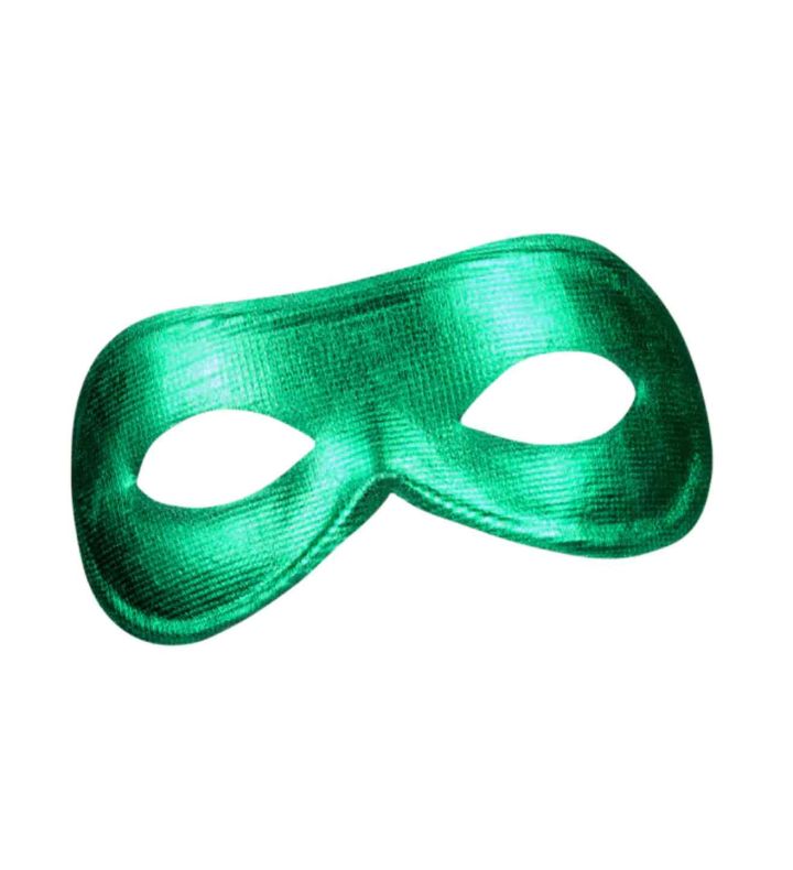 Metallised Eye Mask Green
