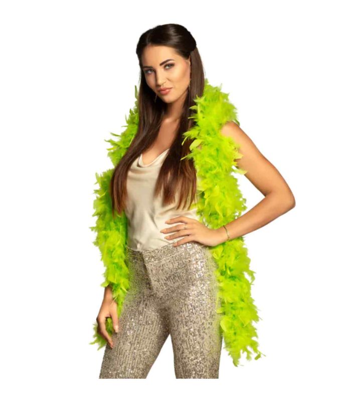 180cm Lime Green Boa