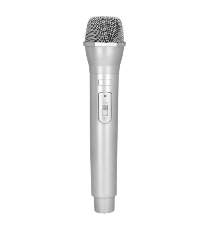 Silver Microphone Prop 23.5cm
