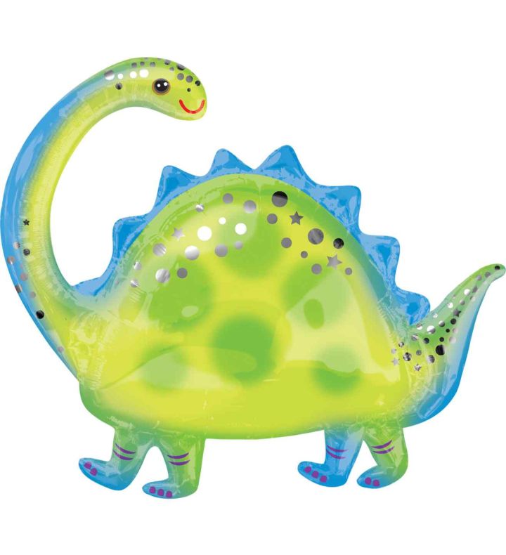 Brontosaurus SuperShape Foil Balloon