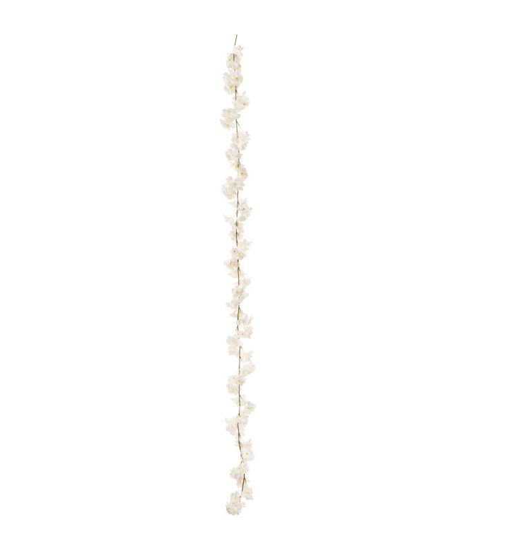 Cherry Blossom Garland White 1.8m