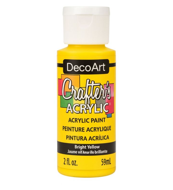 Deco Art Crafters Acrylic Paint Orange