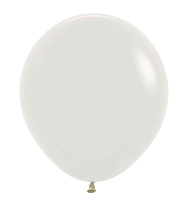 18" Sempertex Pastel Dusk Cream 107 Latex Balloons 25ct