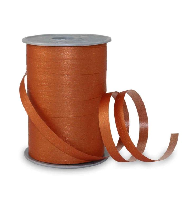10mm x 200m Curling Ribbon - Opak Bronze