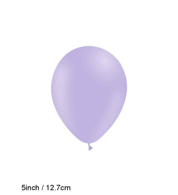 5" Decotex Matte Pastel Lilac 108 Latex Balloons 100ct