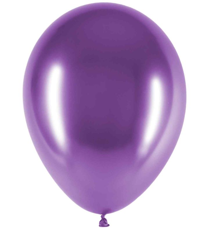 11" Decotex Chromium Purple 36 latex Balloons 25ct