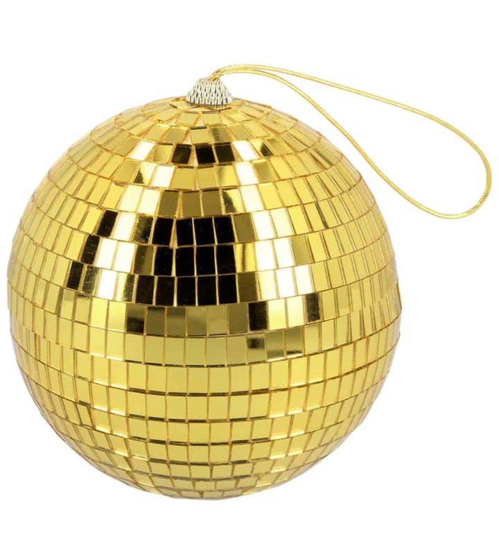 15cm Disco Ball Gold