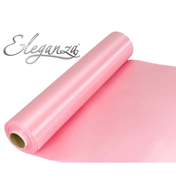 Eleganza Satin Fabric Light Pink - 29cm x 20m