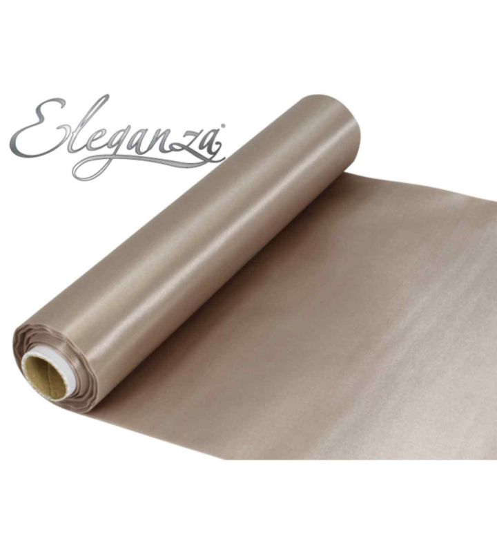 Eleganza Satin Fabric Vintage Champagne - 29cm x 20m