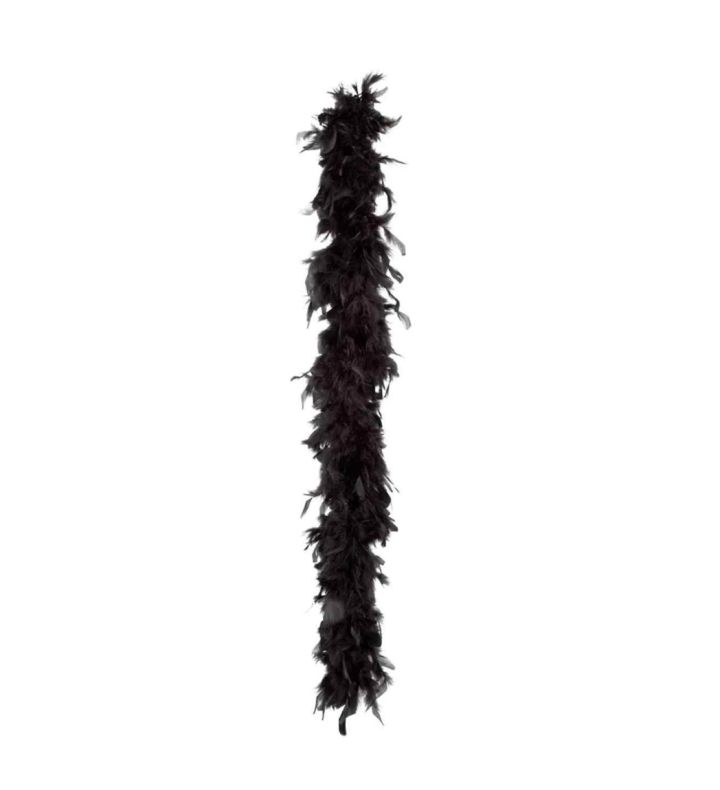 Feather Boa Black 50g 180cm