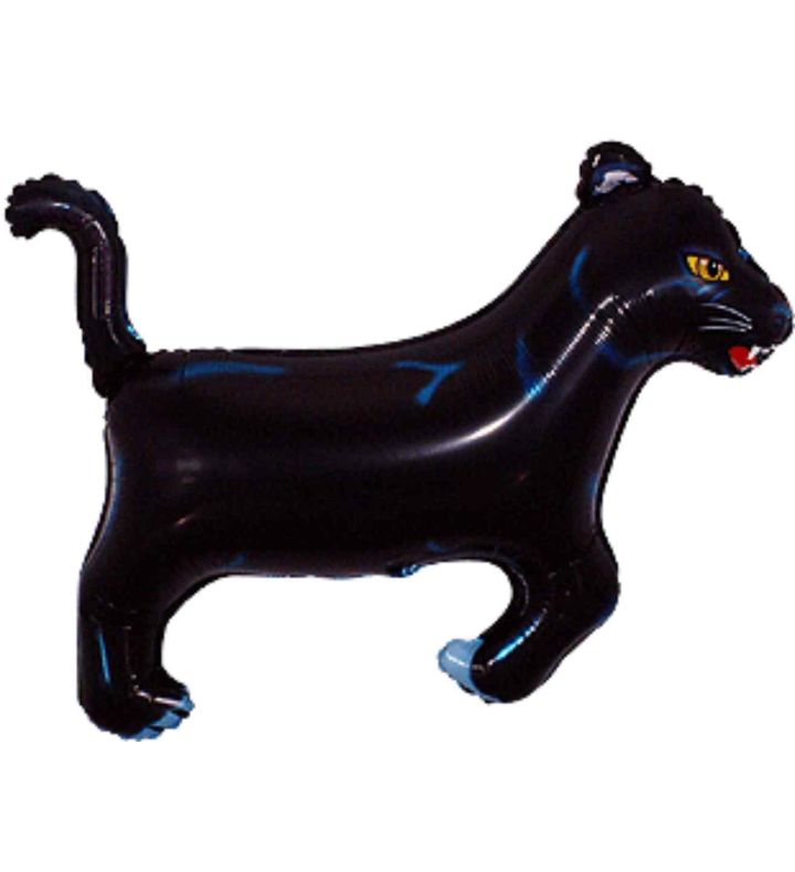 Mini Panther Full Body Flexmetal Foil Balloon