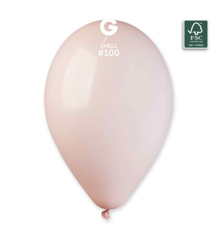 13" Gemar Shell 100 Latex Balloons 50ct