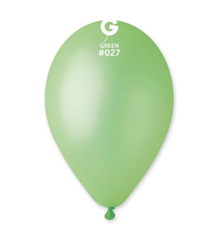 13" Gemar Green 013 Latex Balloons 50ct