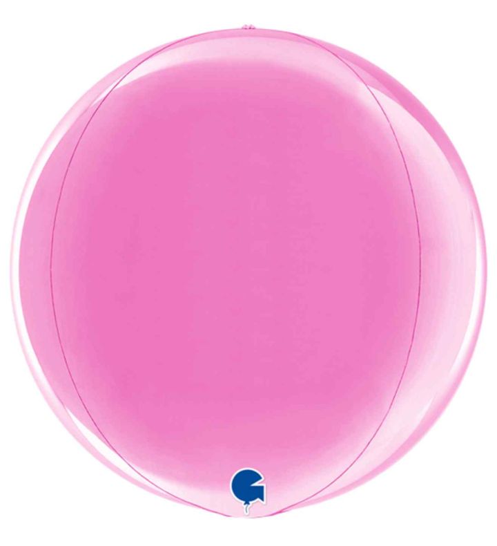 15" Grabo Fuxia 4D Globe