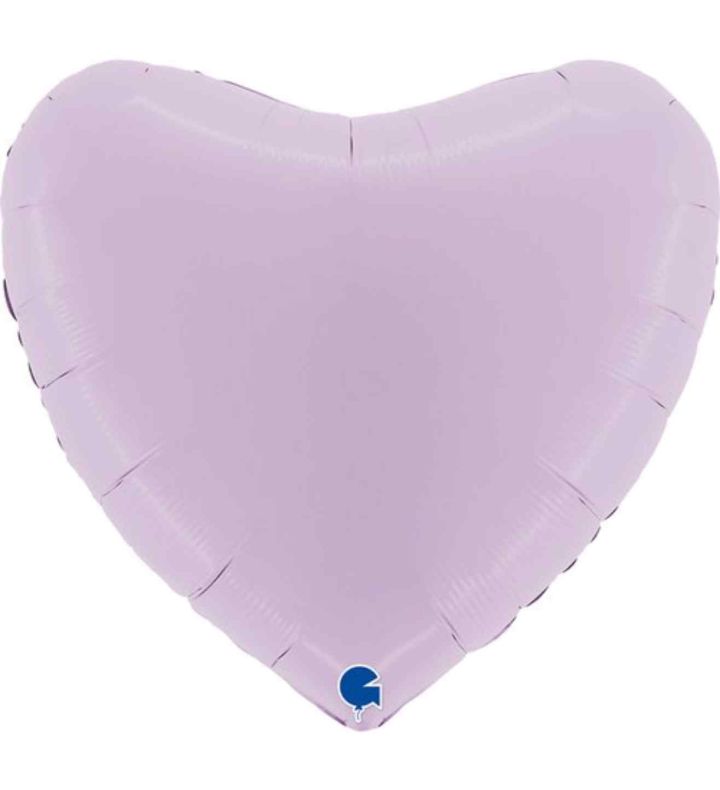 36" Grabo Matte Lilac Heart