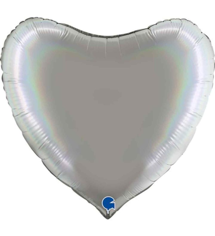 36" Grabo Rainbow Holographic Platinum