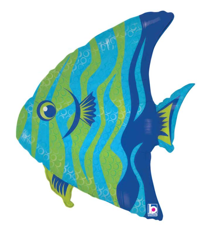 28" Angel Fish Foil Balloon