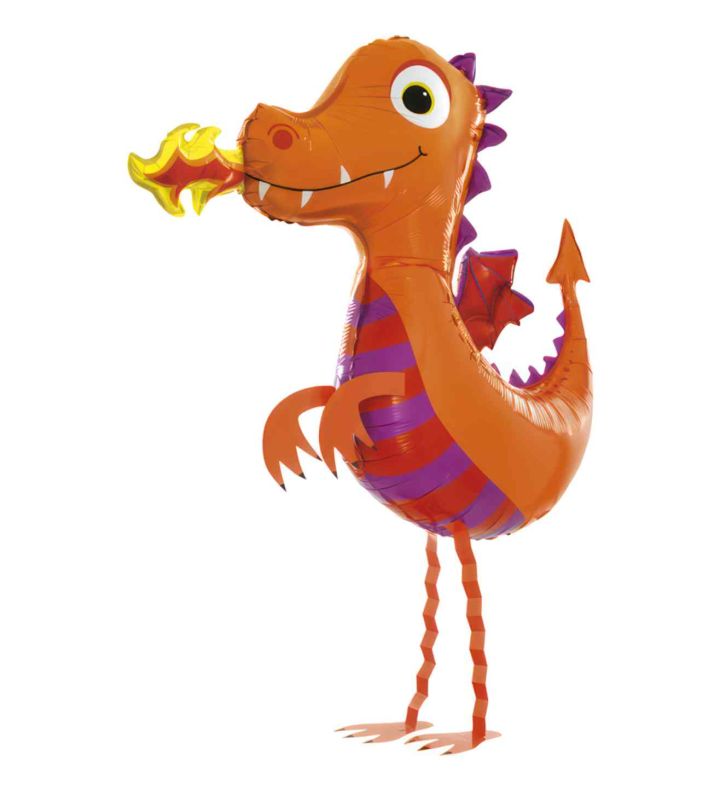 39" Betallic Balloon Friends Dragon