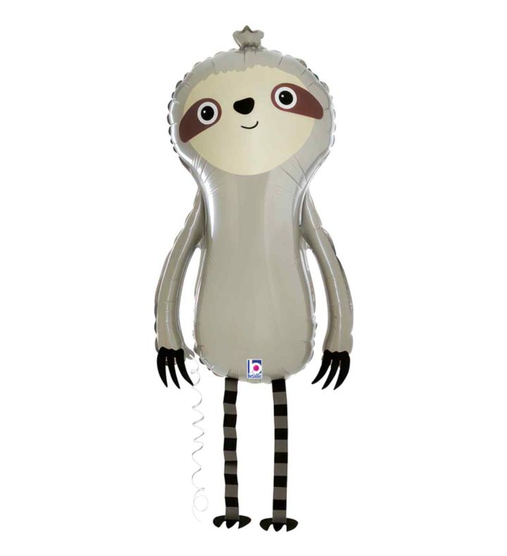 39" Betallic Balloon Friends Sloth