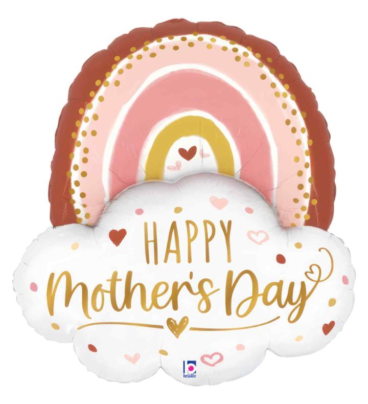 35" Boho Mother's Day Rainbow