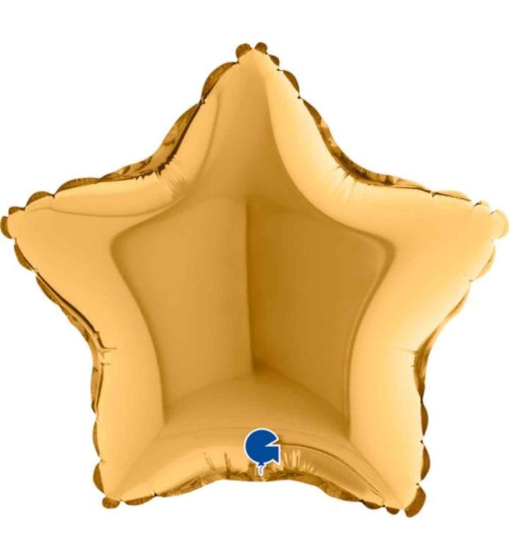9" Grabo Star Gold Foil