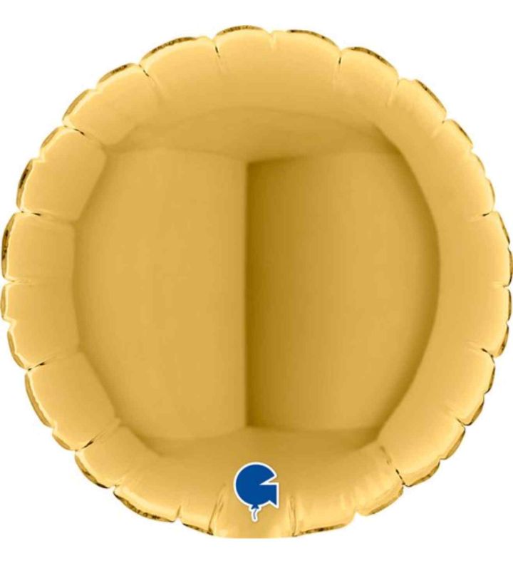 4" Grabo Round Gold 5 Foil